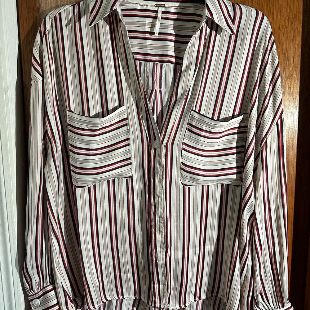 Free People Women’s Mad About You Button Down Shirt